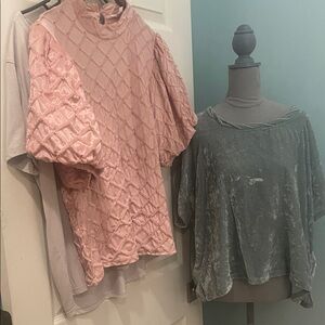 Velvet Blouse fun! Both included in price!